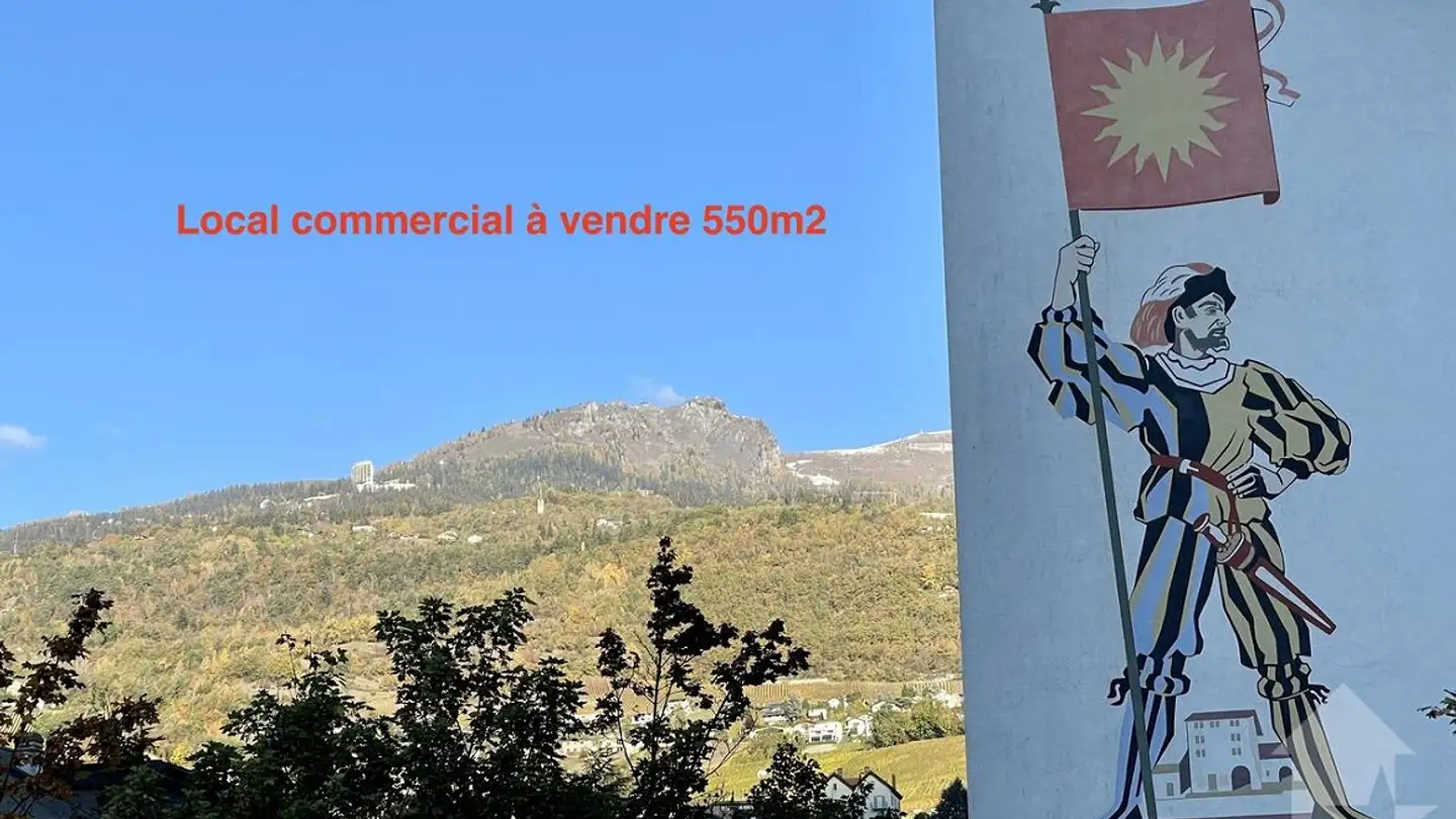 Commercial à vendre - 3960 Sierre
