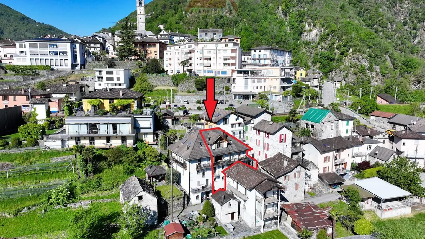 Immeuble résidentiel à vendre - 6655 Intragna