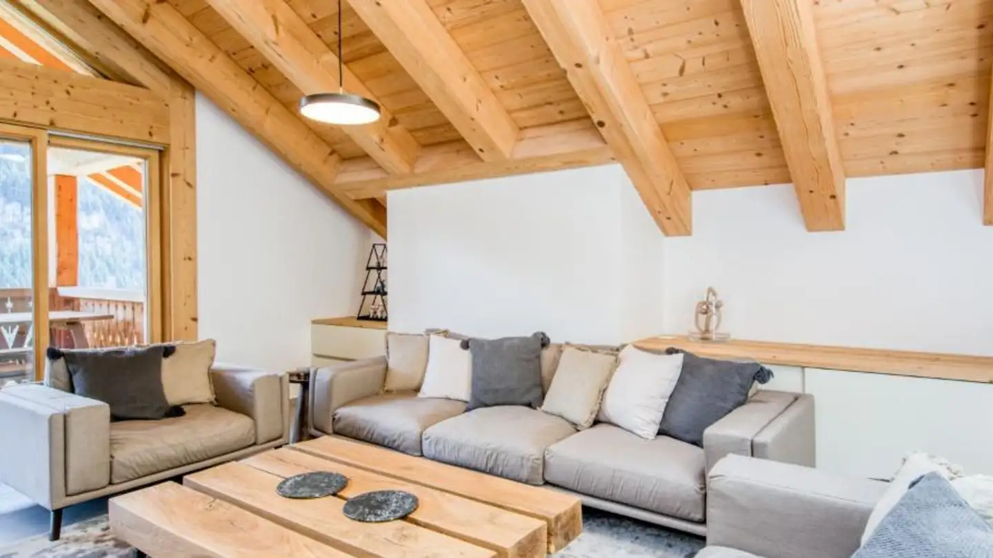 Penthouse for rent - Rue Du Village 15, 1874 Champéry - Photo 2