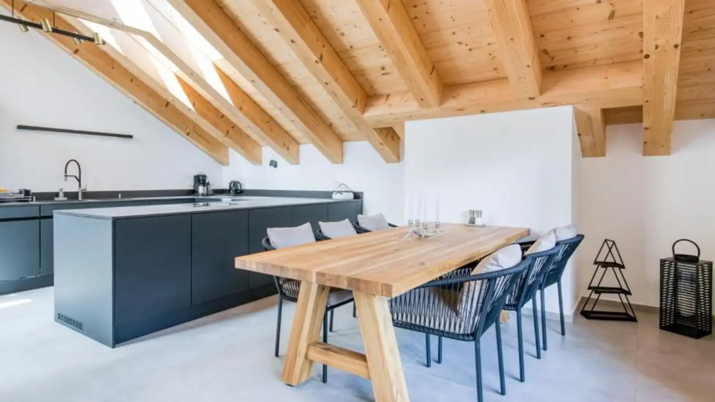 Penthouse for rent - Rue Du Village 15, 1874 Champéry - Photo 3