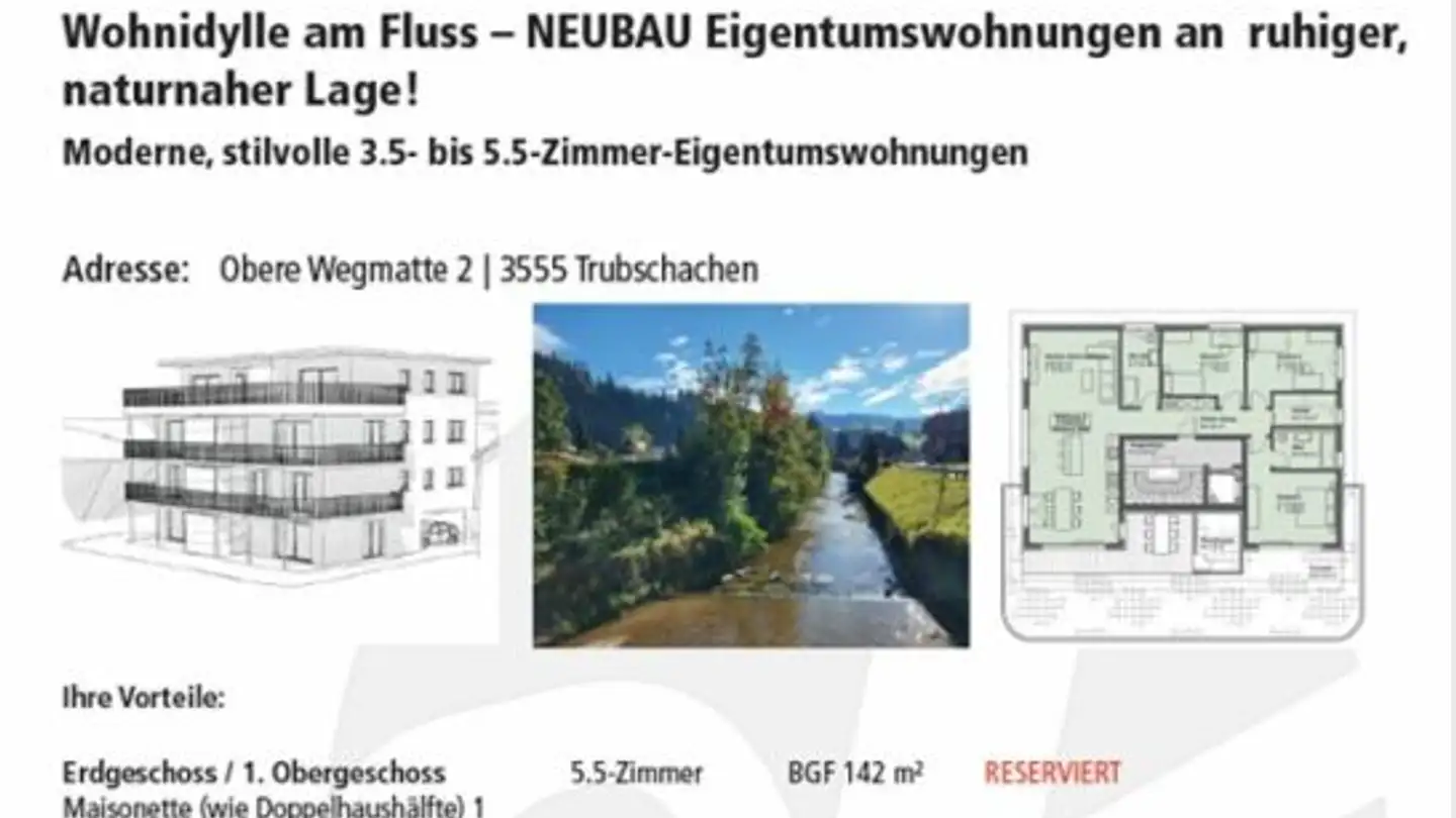 Appartamento in vendita - Obere Wegmattestrasse 2, 3555 Trubschachen - Photo 2