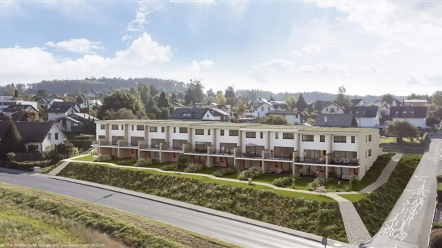 Row house for sale - Route De La Motta 5, 1791 Courtaman - Photo 2