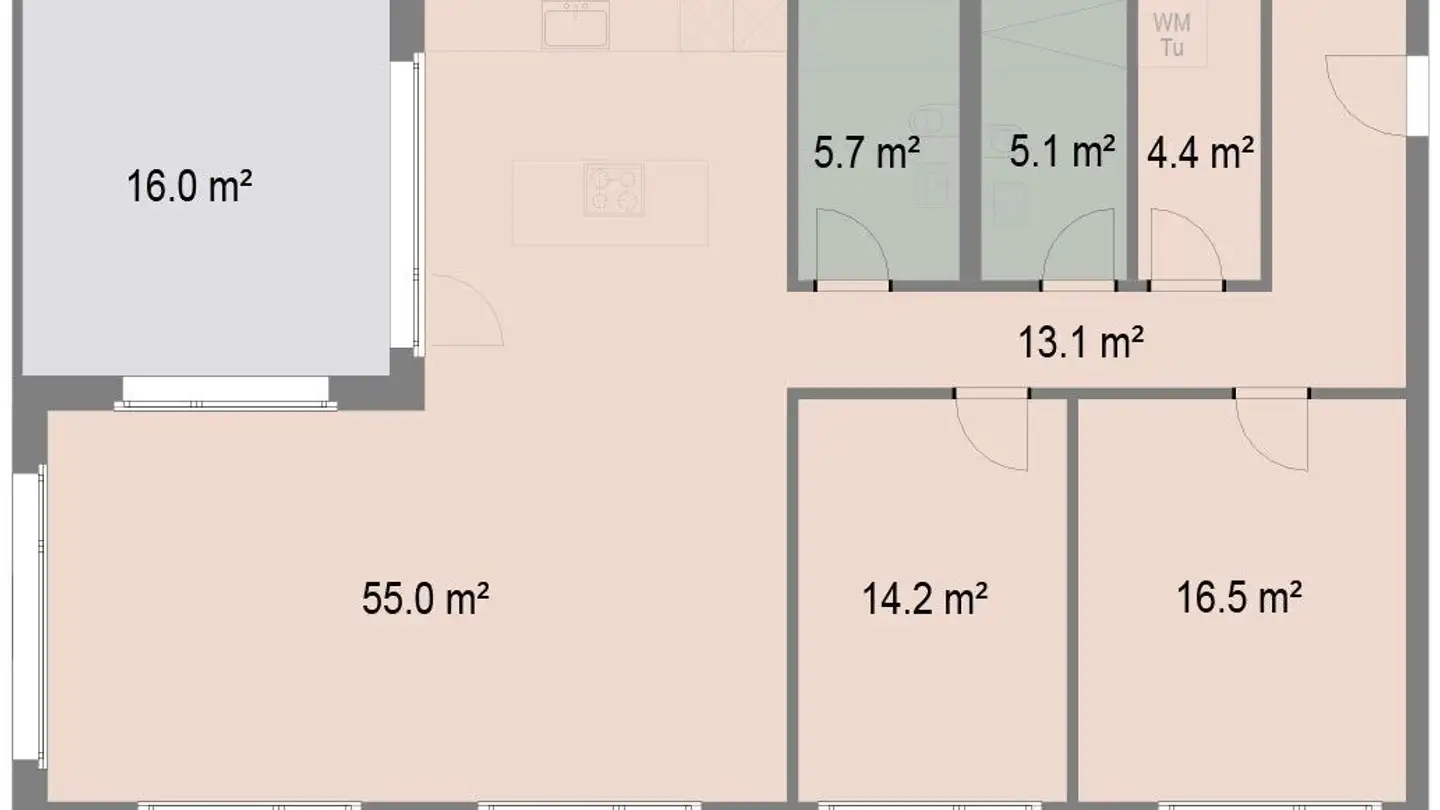 Apartment for rent - Moosmatt 1, 8905 Arni AG - Photo 2