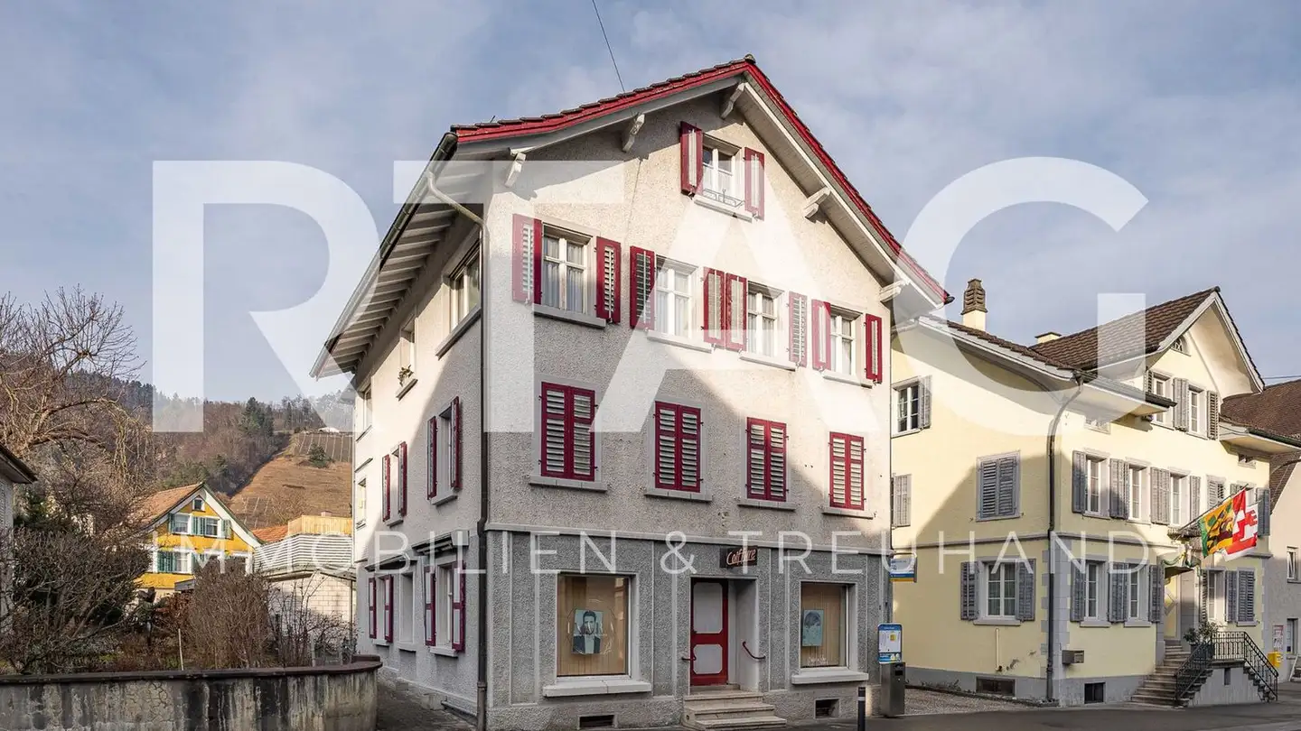 Mixed-use building for sale - Neugass 19, 9442 Berneck