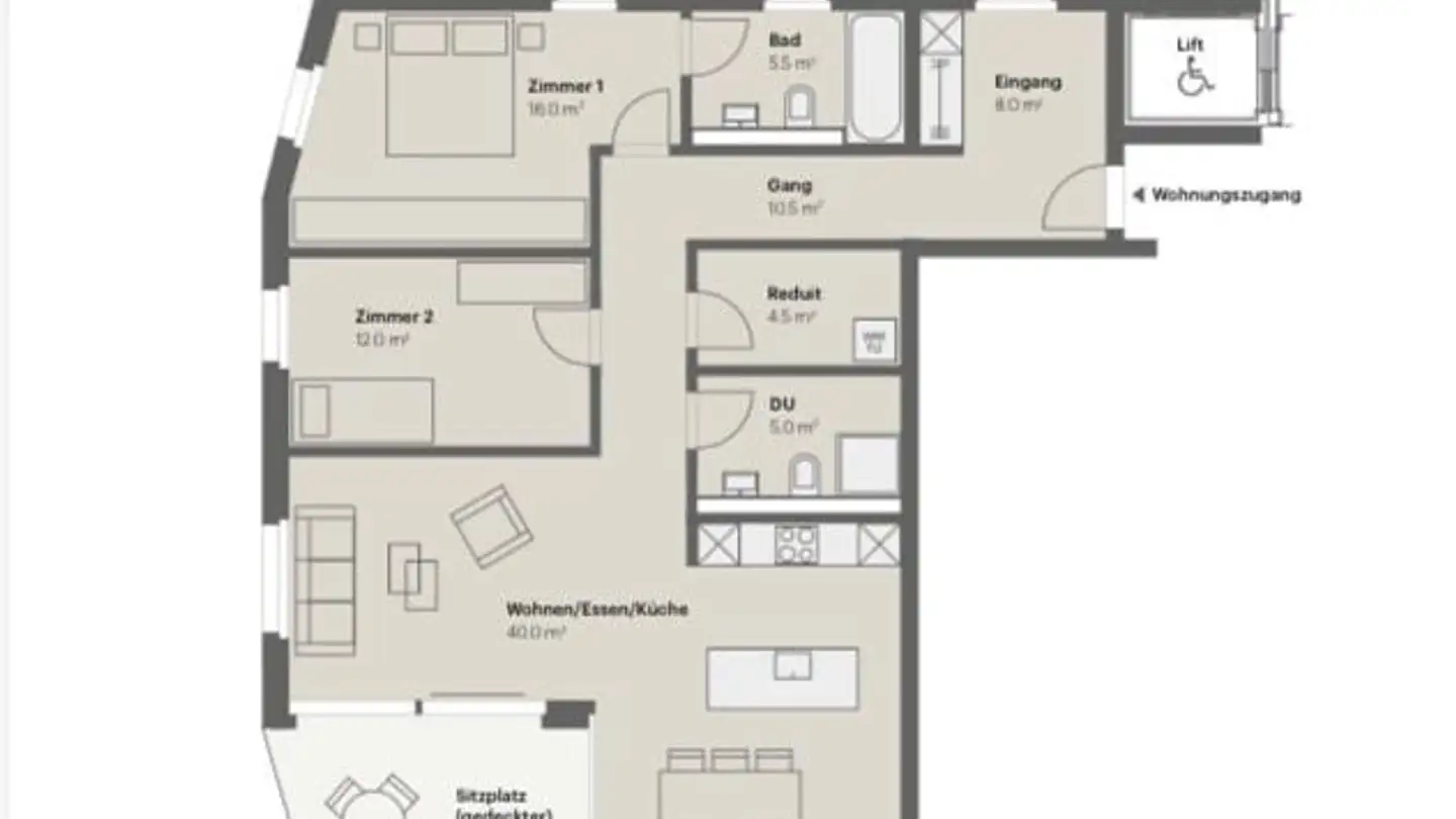 Wohnung mieten - Waltenschwilerstrasse 31, 5610 Wohlen AG - Foto 4