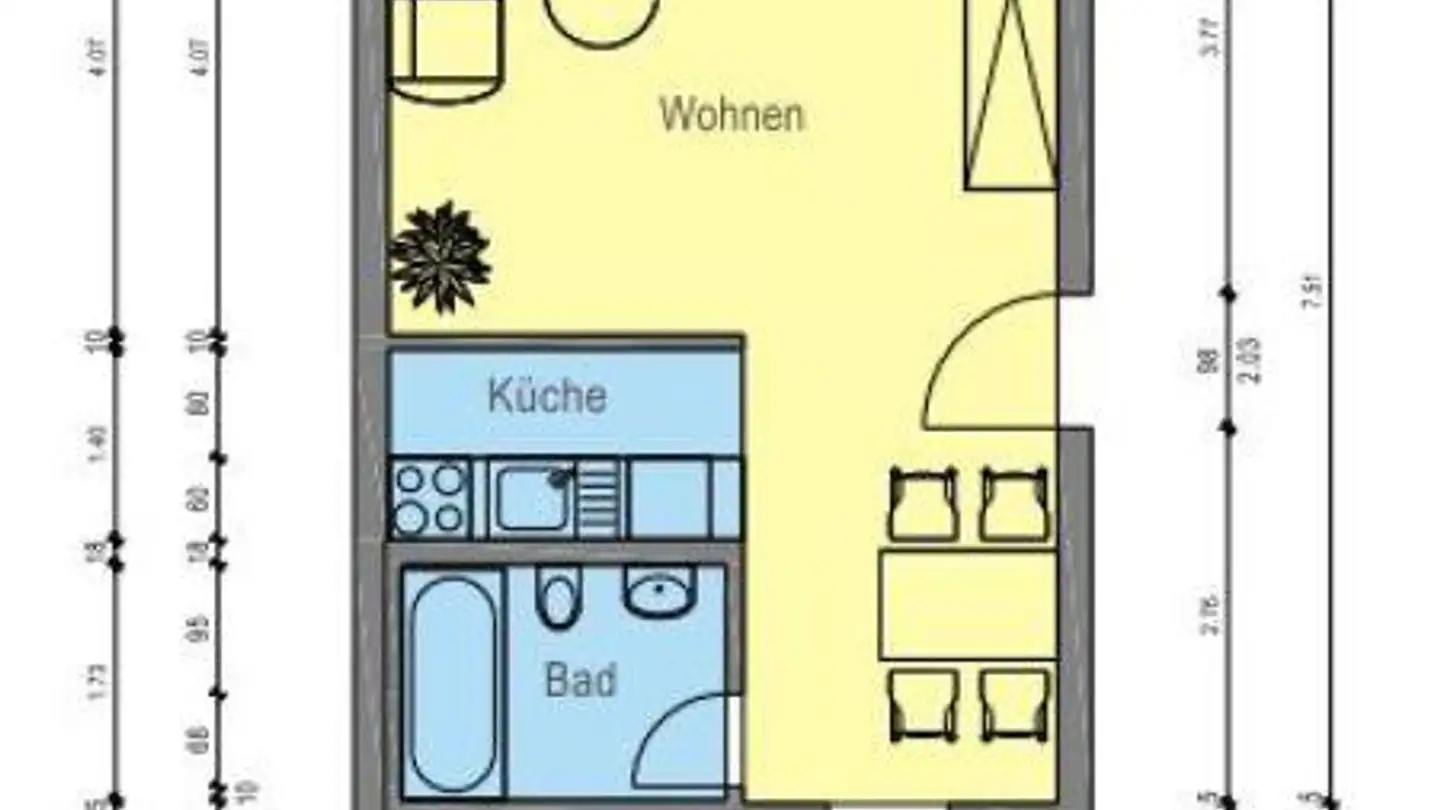 Appartement à louer - Bachweidstrasse, 9011 St. Gallen - Photo 3