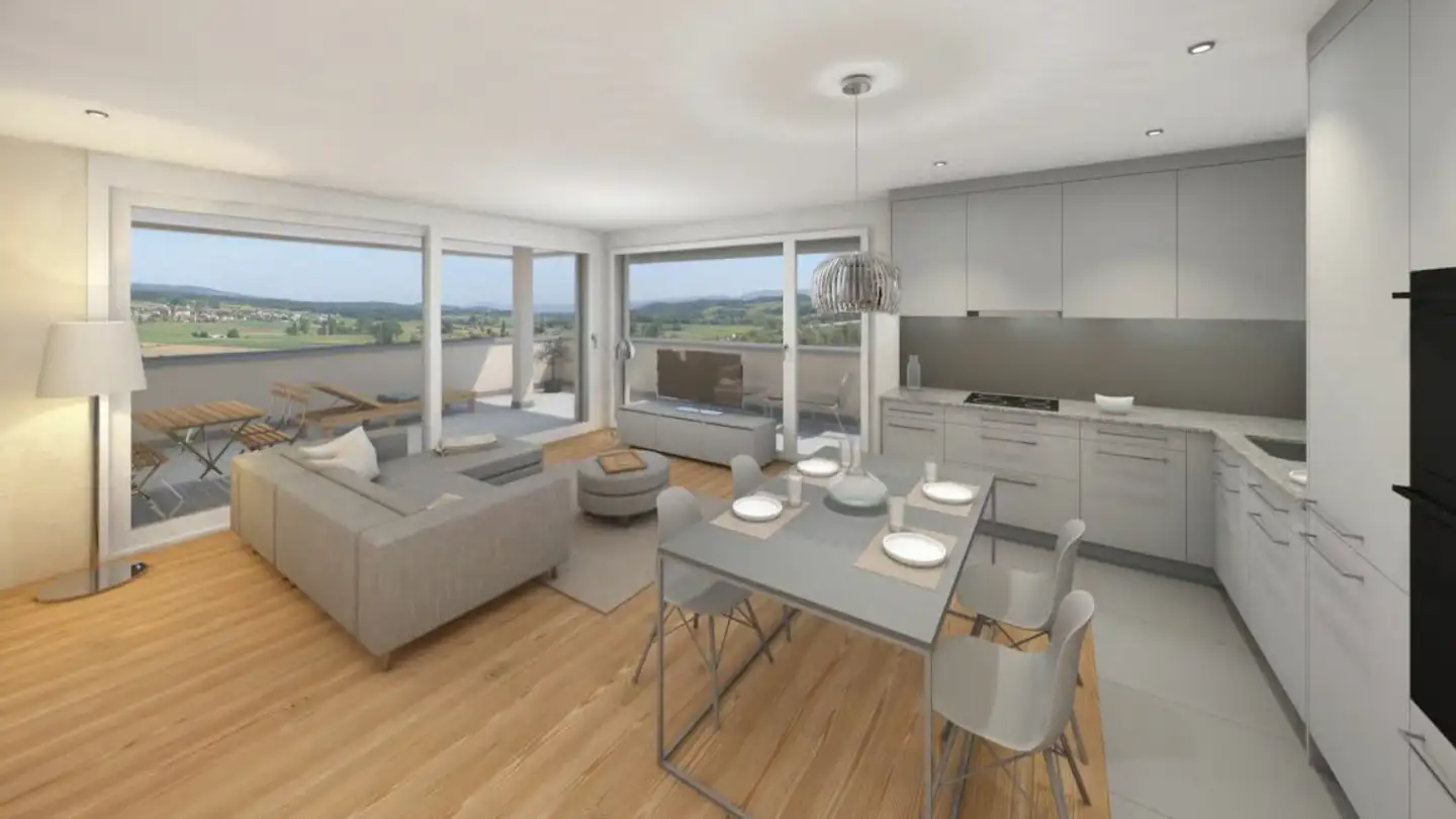 Penthouse mieten - Kantonsstrasse 11, 6038 Honau - Foto 4
