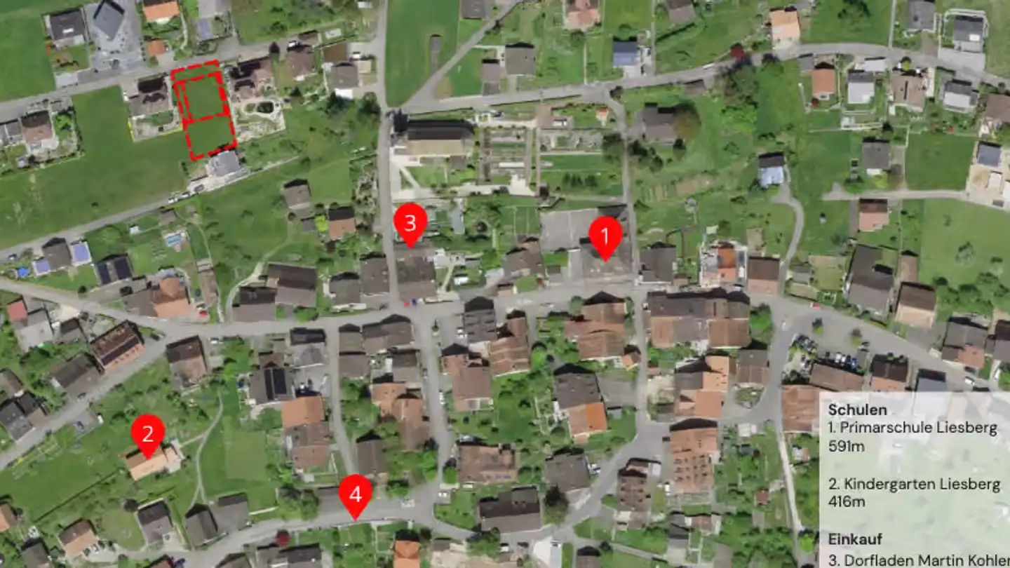 Terreno edificabile in vendita - Chummetweg, 4254 Liesberg Dorf - Foto 2
