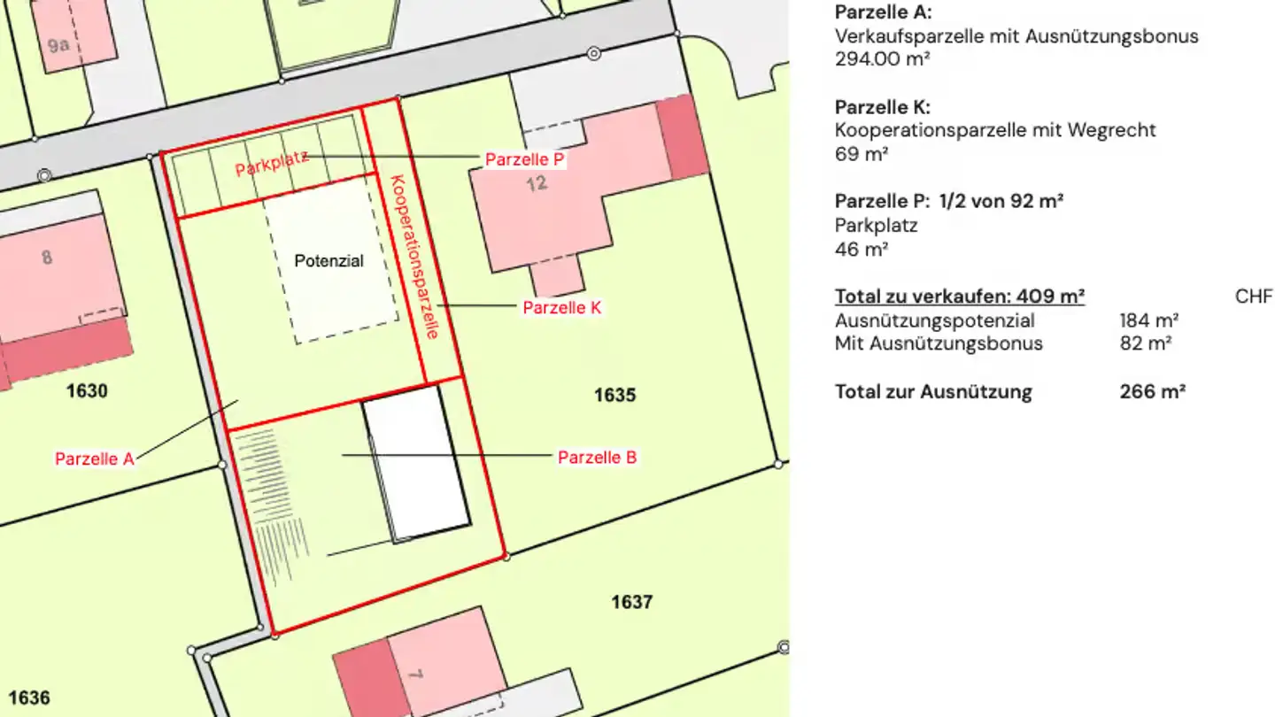 Terreno edificabile in vendita - Chummetweg, 4254 Liesberg Dorf - Foto 3