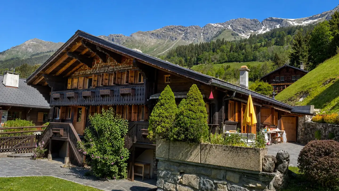 Chalet à vendre - Chemin Du Plan, 1865 Les Diablerets