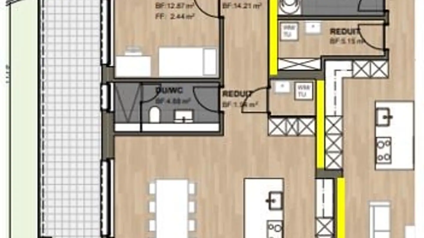 Appartamento in affitto - Pilatusstrasse 7, 5734 Reinach AG - Foto 3