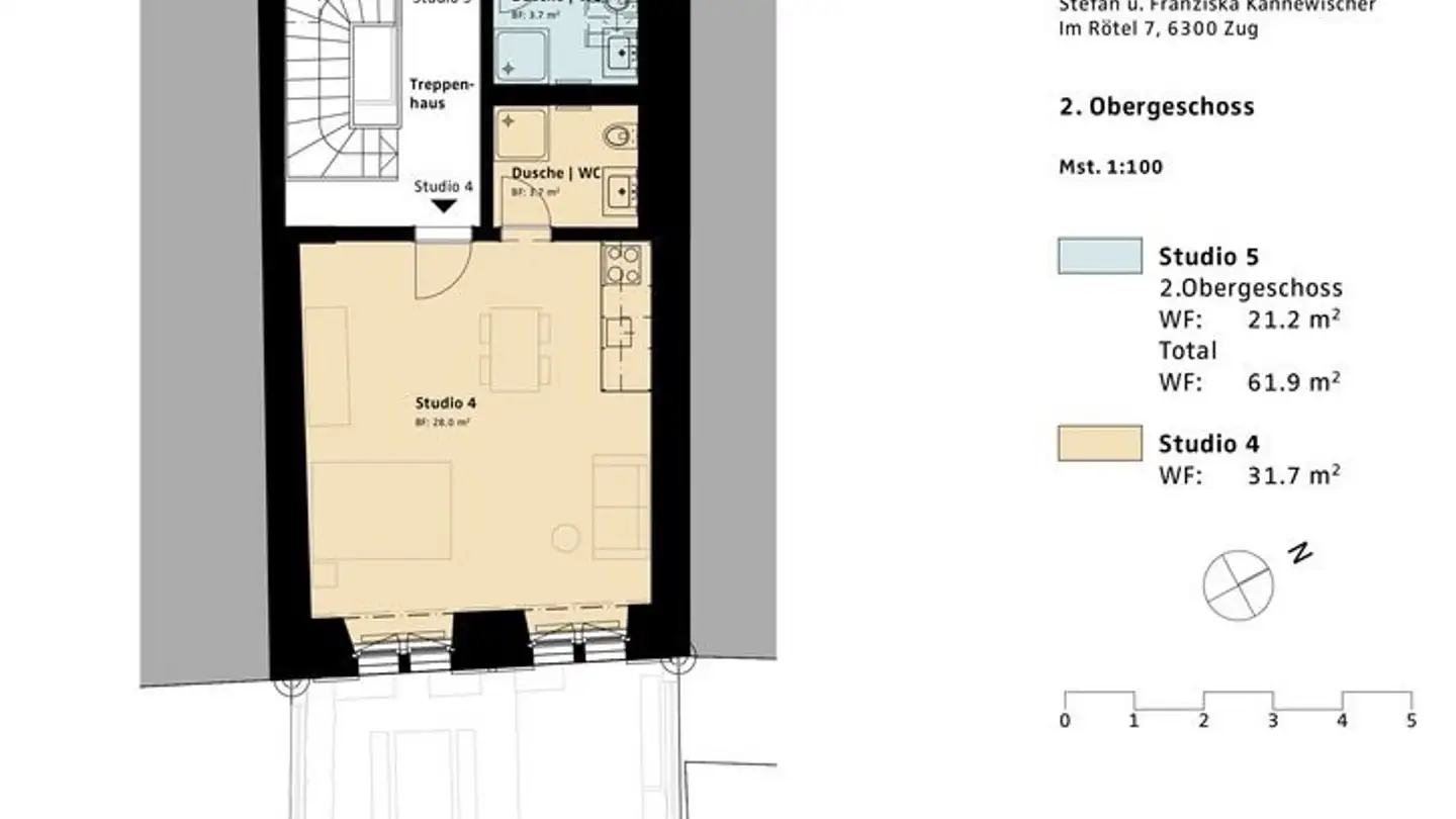 Duplex in affitto - Grabenstrasse 34, 6300 Zug - Foto 2