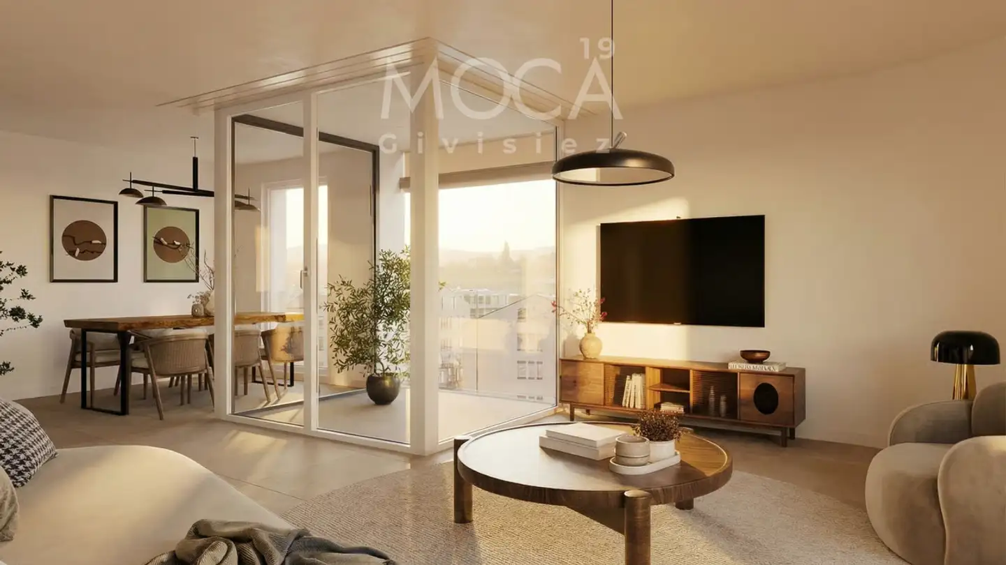 Apartment for rent - Route Du Mont-Carmel 19, 1762 Givisiez - Photo 3