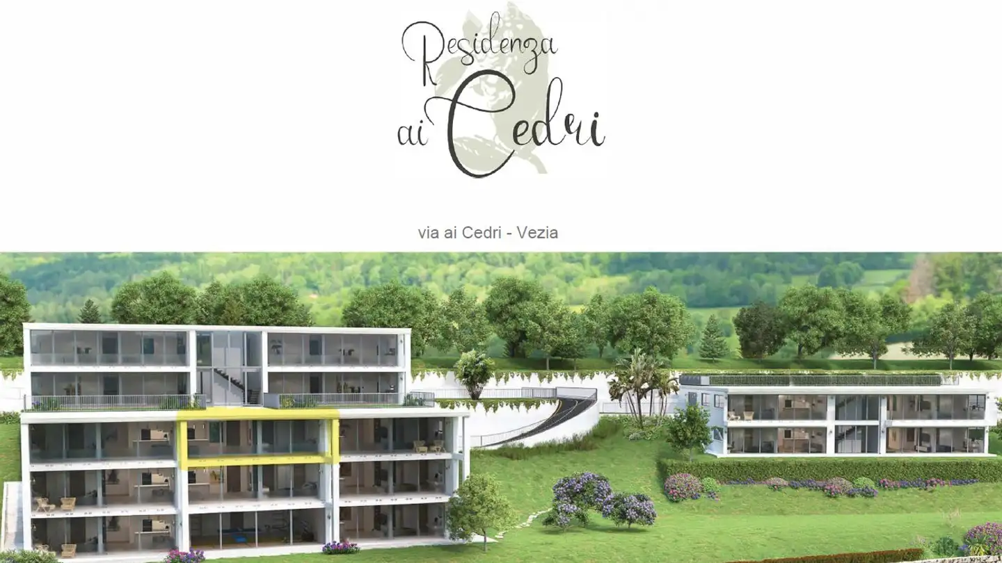 Apartment for rent - Via Ai Cedri 2, 6943 Vezia