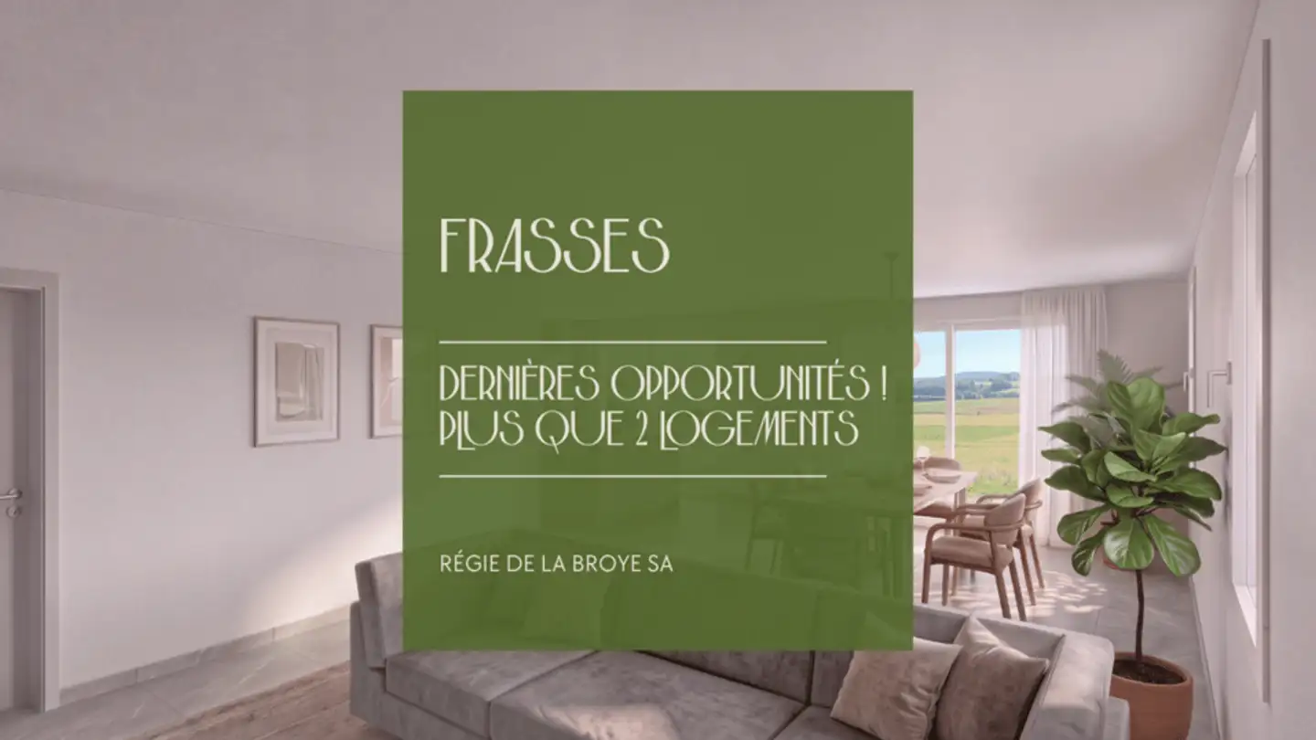 Wohnung mieten - Route Cantonale 33b, 1483 Frasses
