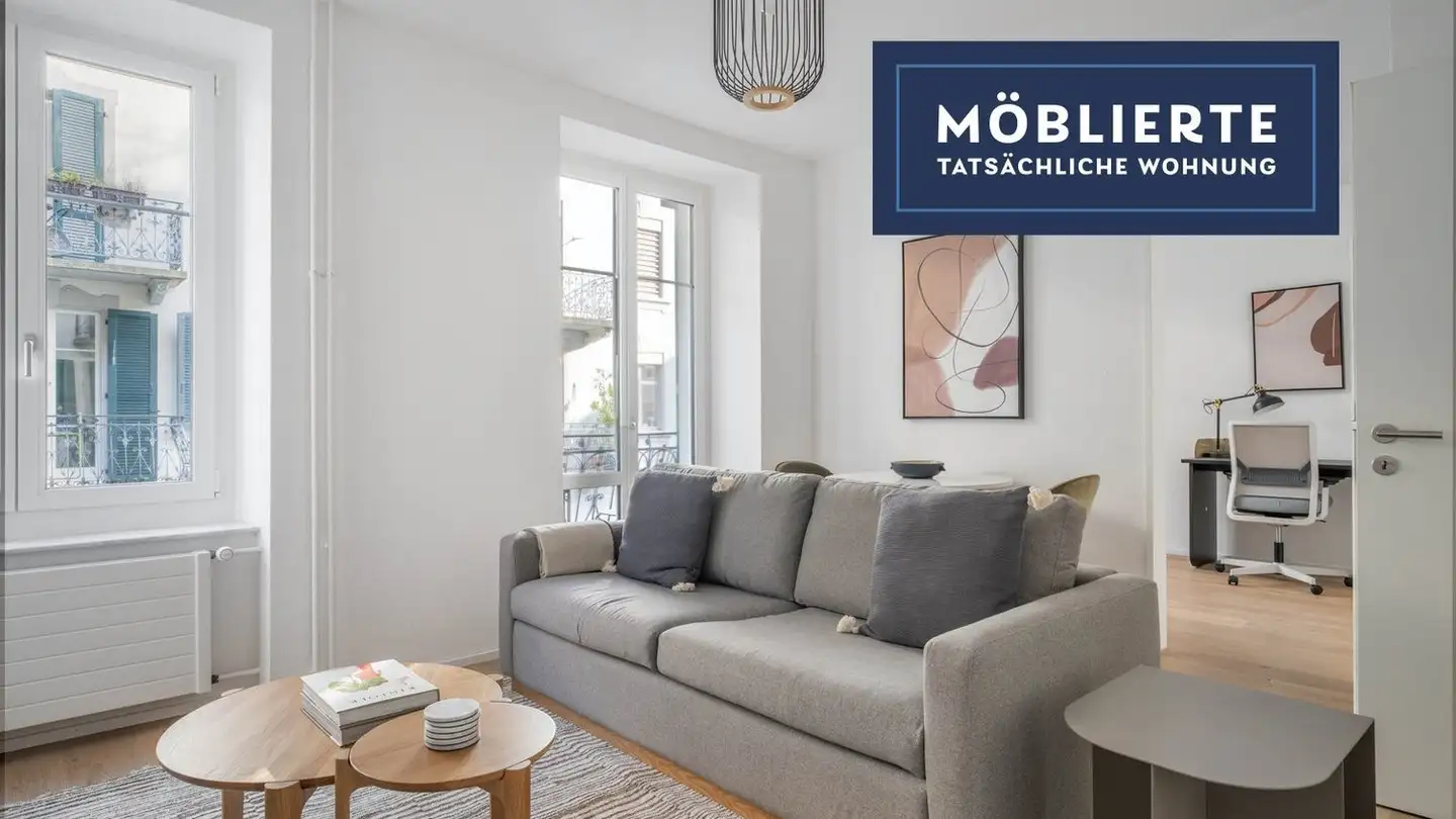 Appartement meublé à louer - Helenastrasse 11, 8008 Zürich