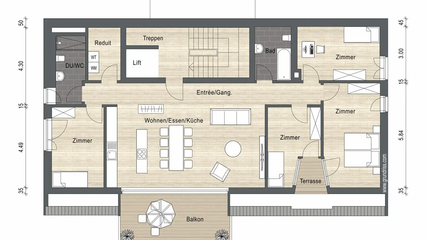 Dachgeschosswohnung kaufen - Galgenrainweg 6, 3132 Riggisberg - Foto 3