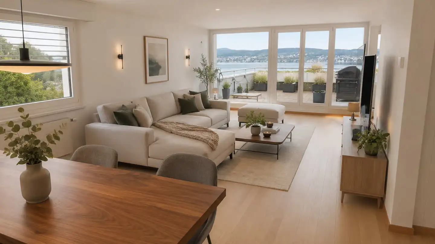 Terrassenwohnung mieten - Rainstrasse 58, 8808 Pfäffikon SZ - Foto 2