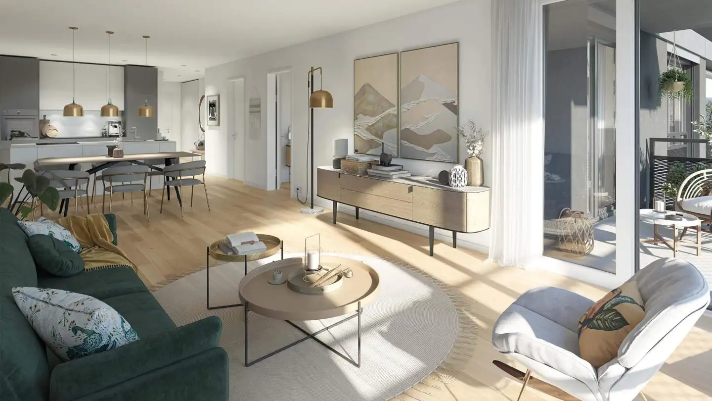 Wohnung mieten - Giessenplatz 8, 8600 Dübendorf - Foto 2