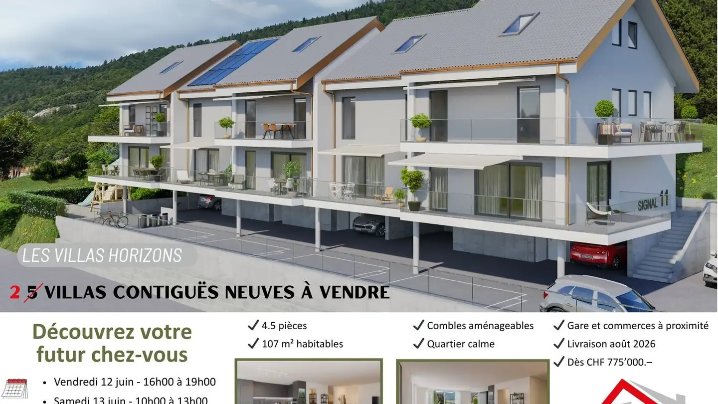 Duplex à vendre - Rue Du Signal 11, 1337 Vallorbe