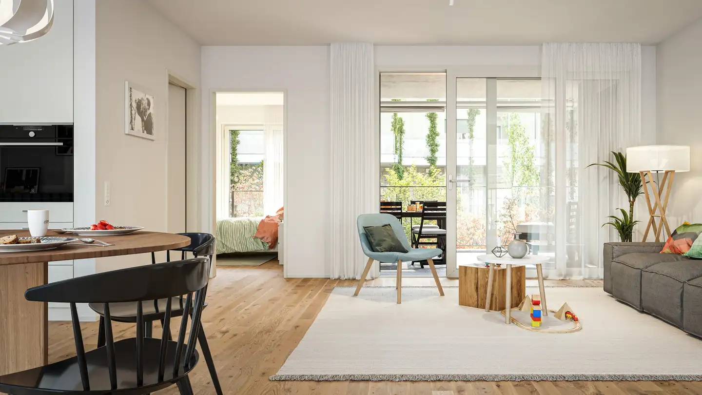 Wohnung mieten - Badenerstrasse 55a, 8952 Schlieren - Foto 3