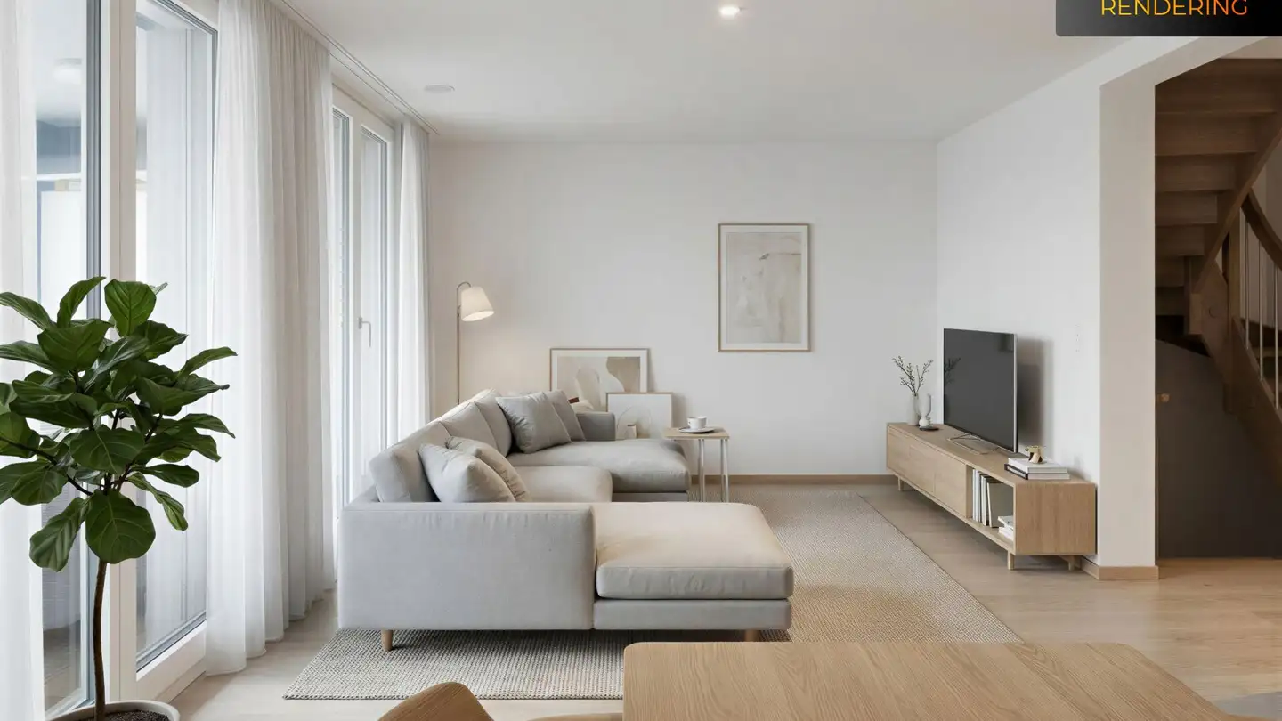 Doppelhaushälfte kaufen - Oberheischerstrasse, 8915 Hausen am Albis - Foto 2