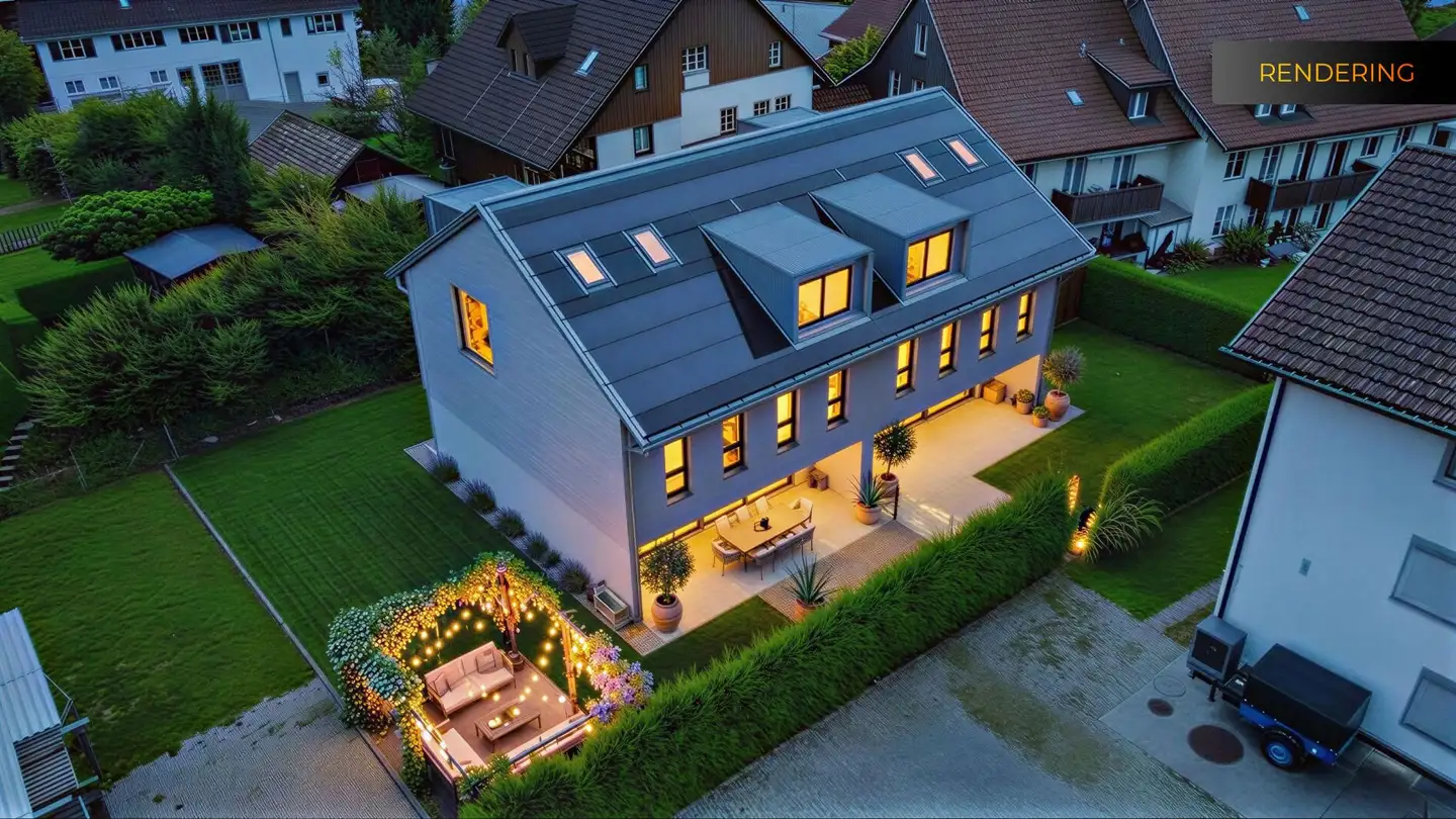 Semi-detached house for sale - Oberheischerstrasse, 8915 Hausen am Albis - Photo 2