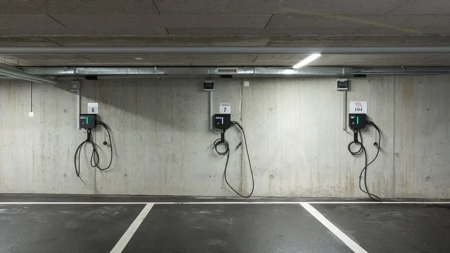 Place de parking souterraine à louer - Corso Elvezia 35, 6900 Lugano - Photo 2