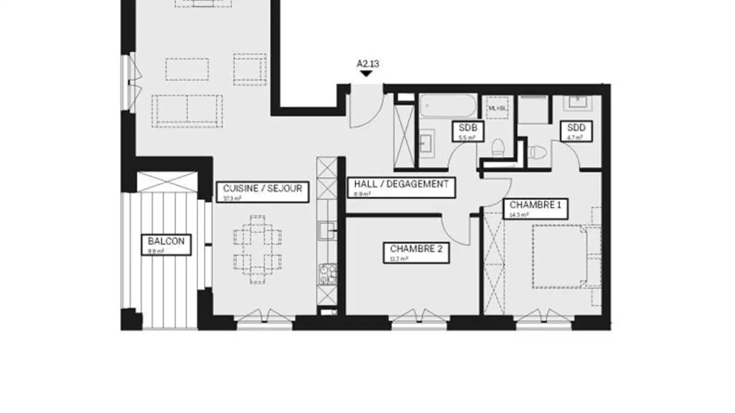 Appartamento in affitto - Chemin Saint-Laurent, 1890 St-Maurice