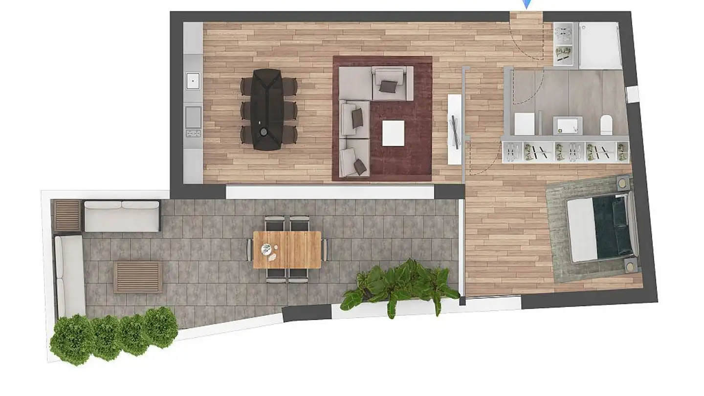 Appartamento in affitto - Via Del Tiglio 18, 6592 S. Antonino - Photo 3