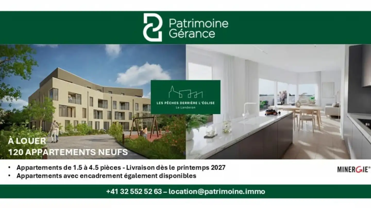Appartamento in affitto - Rue Du Jolimont, 2525 Le Landeron