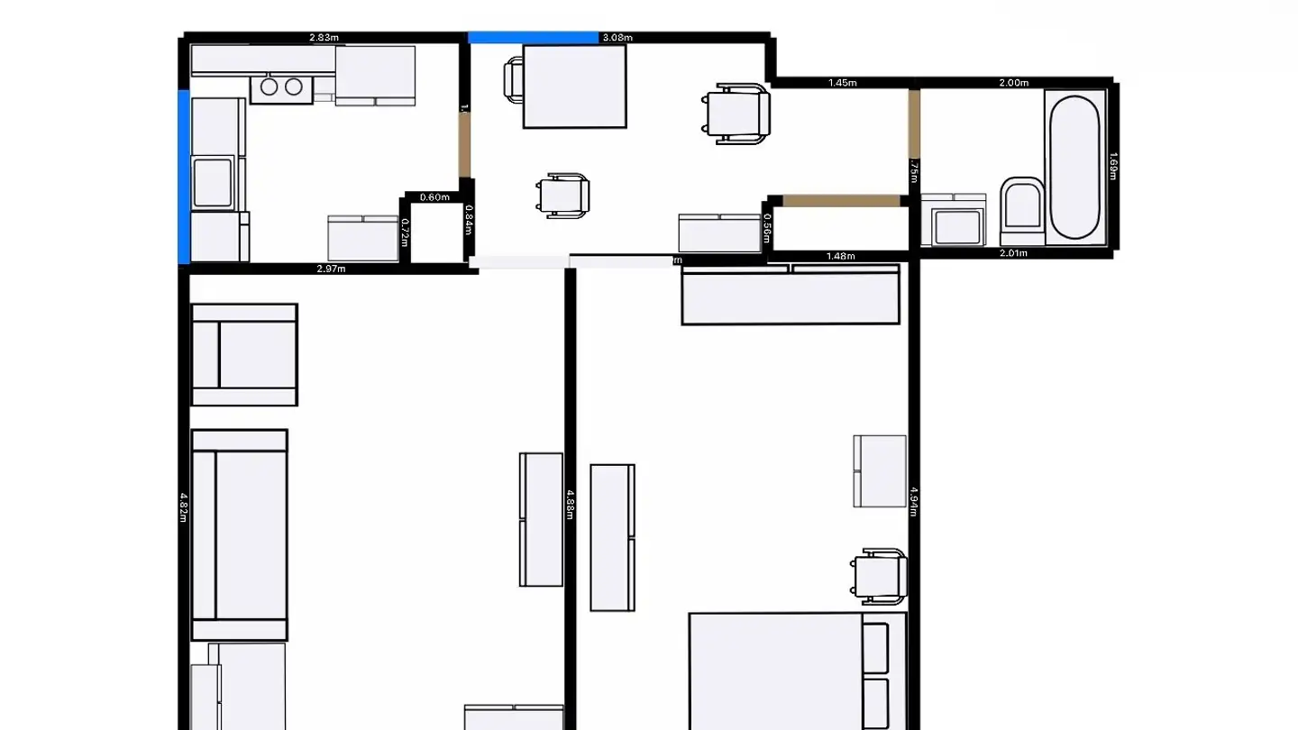Appartement à louer - Trichtenhauser Strasse 29, 8125 Zollikerberg
