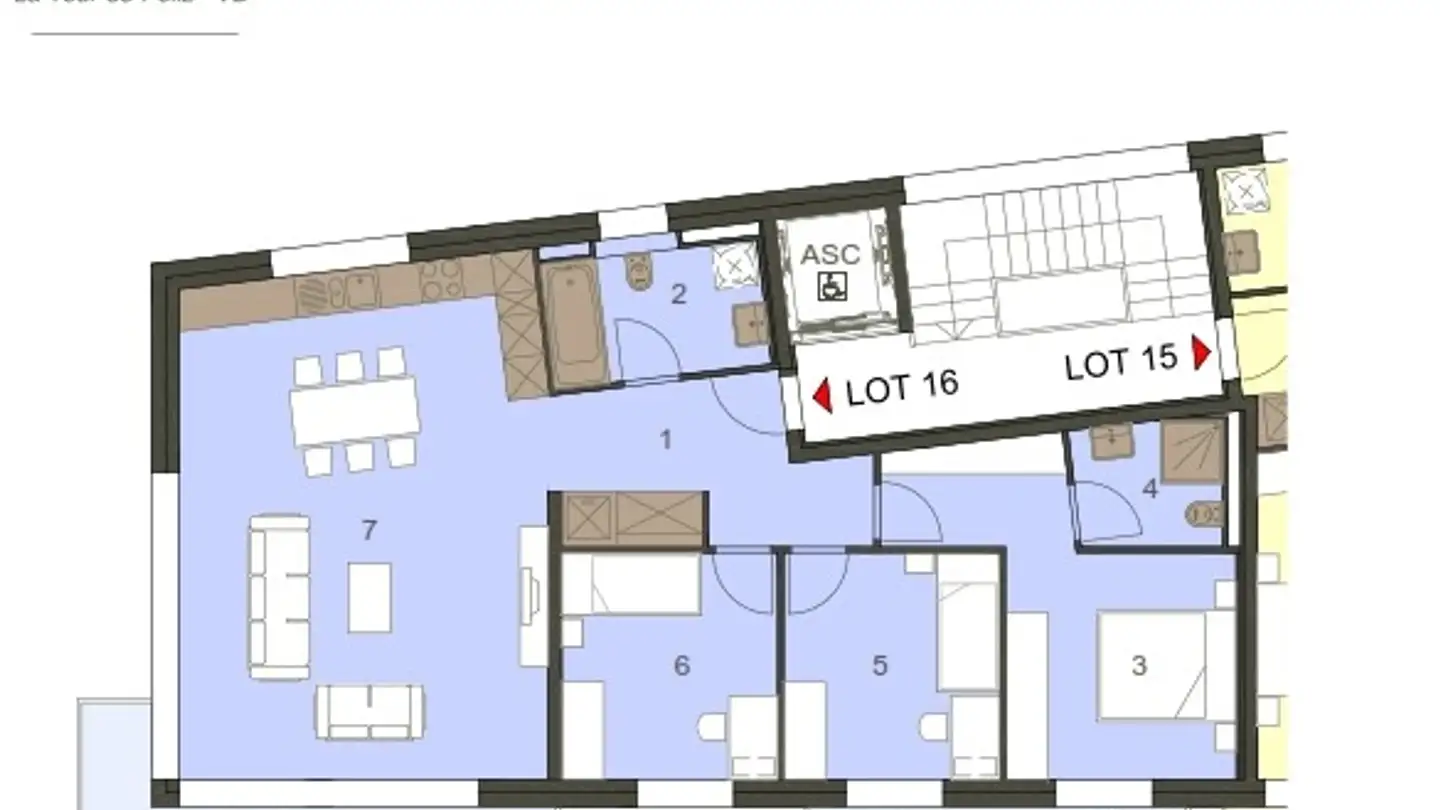 Attico in vendita - Avenue De Traménaz, 1814 La Tour-de-Peilz - Foto 4