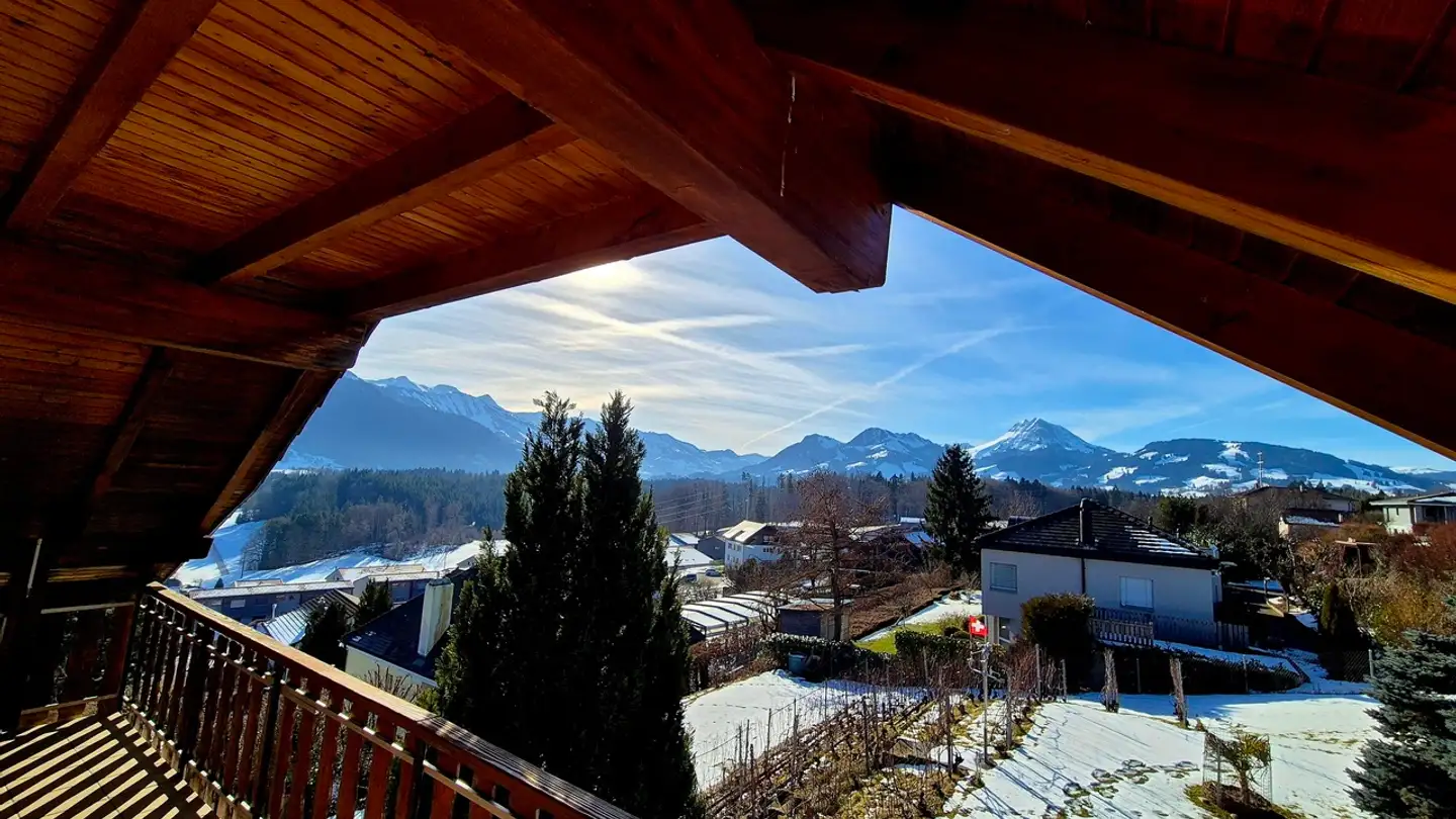 Wohnung mieten - Bellevue 12, 1638 Morlon - Foto 2