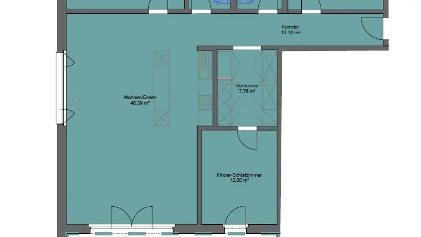 Appartamento in affitto - Oberdorfstrasse 3, 6222 Gunzwil - Photo 3