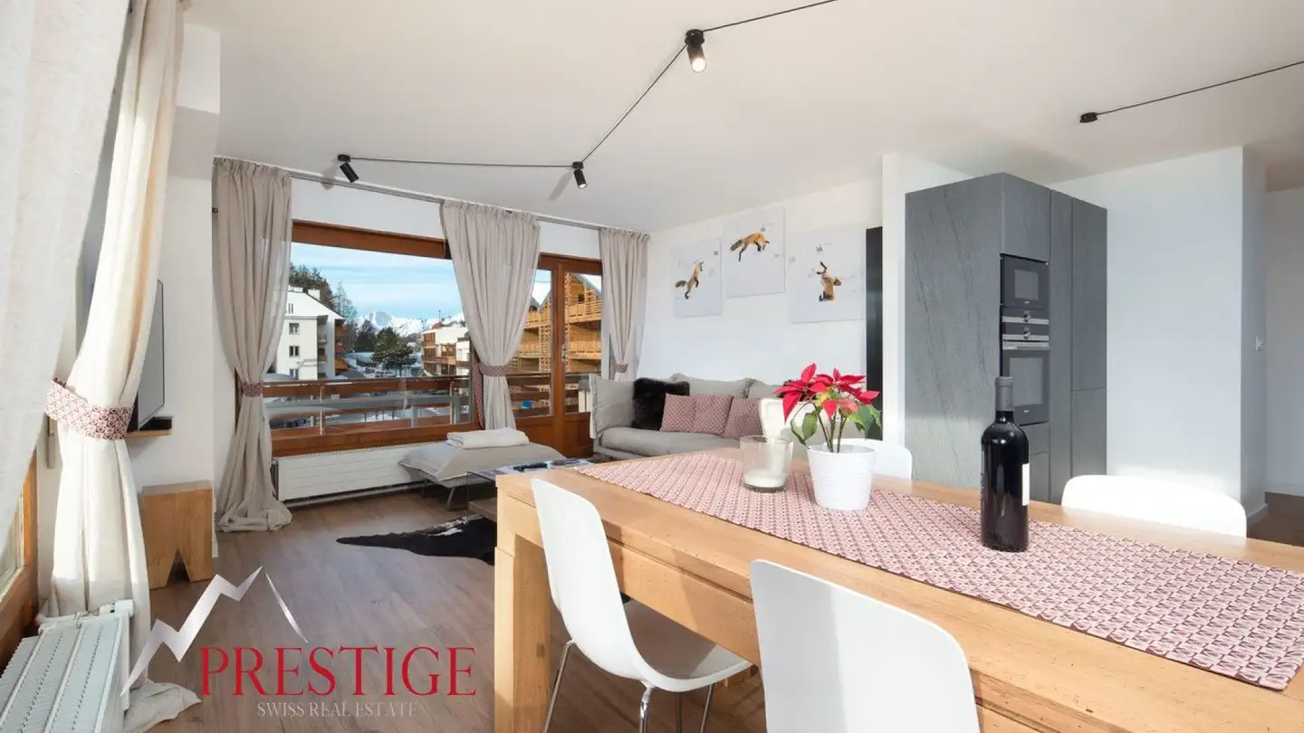 Attique à louer - Avenue De La Gare, 3963 Crans-Montana