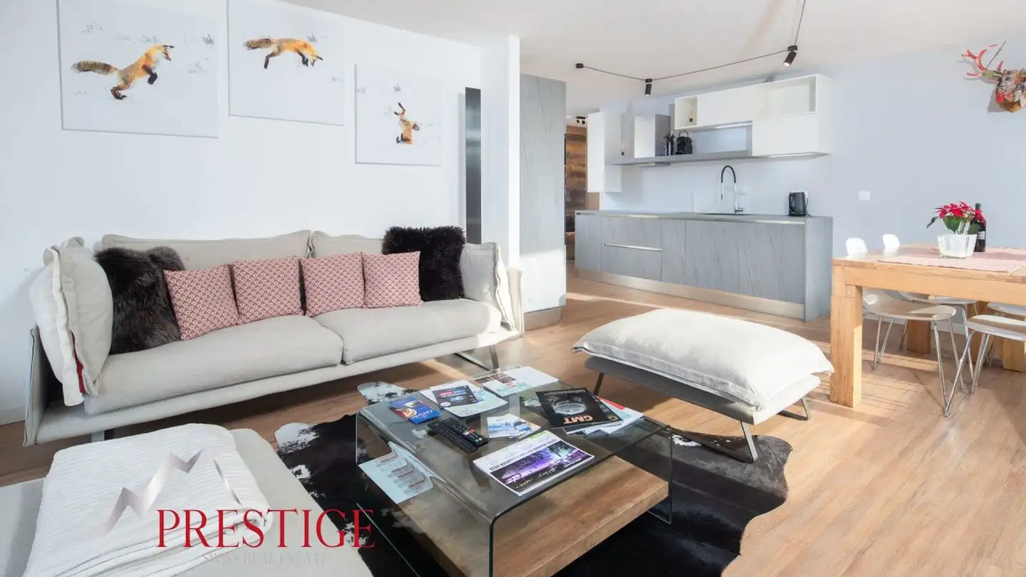 Attique à louer - Avenue De La Gare, 3963 Crans-Montana - Photo 2