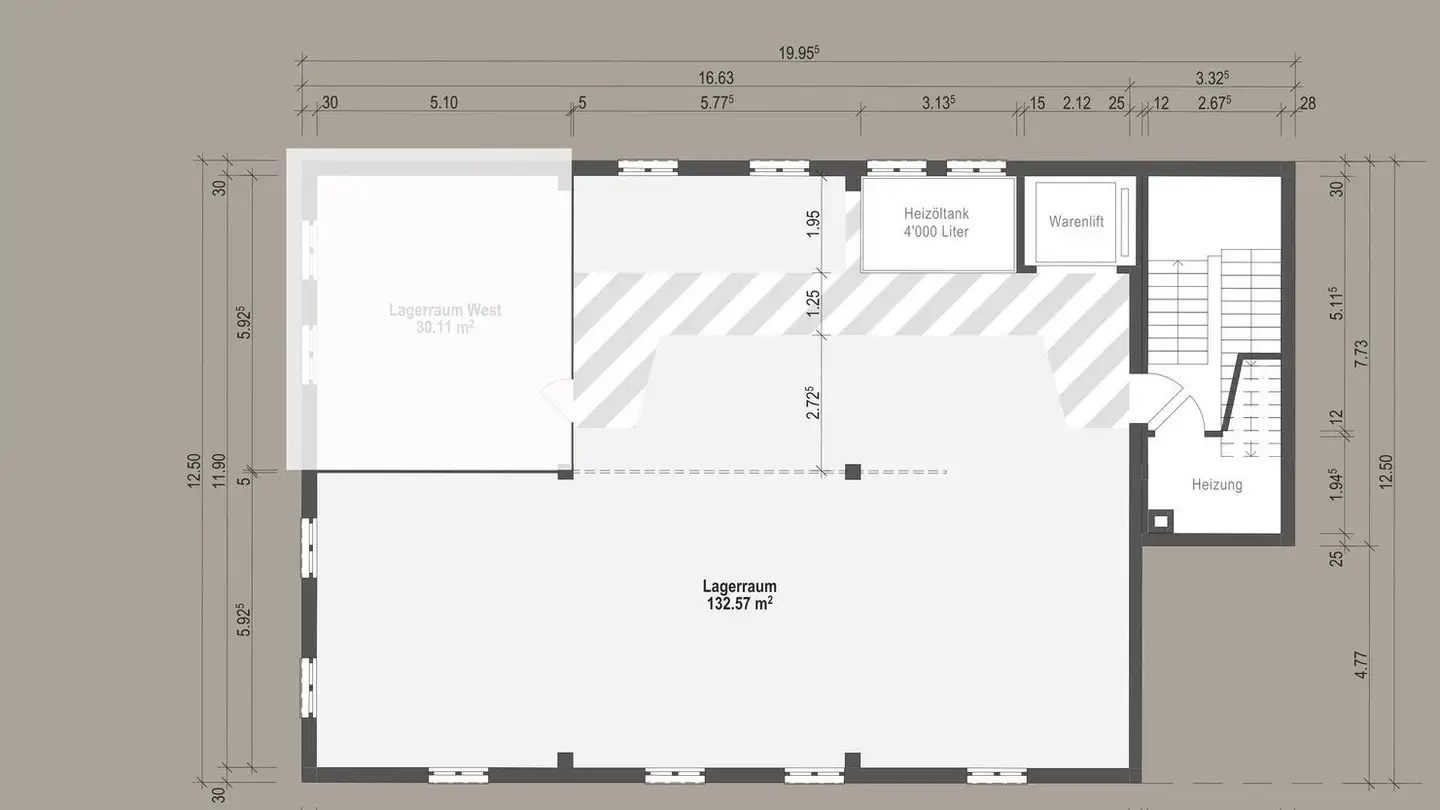 Commercial à louer - Huobstrasse 4, 6045 Meggen - Photo 2