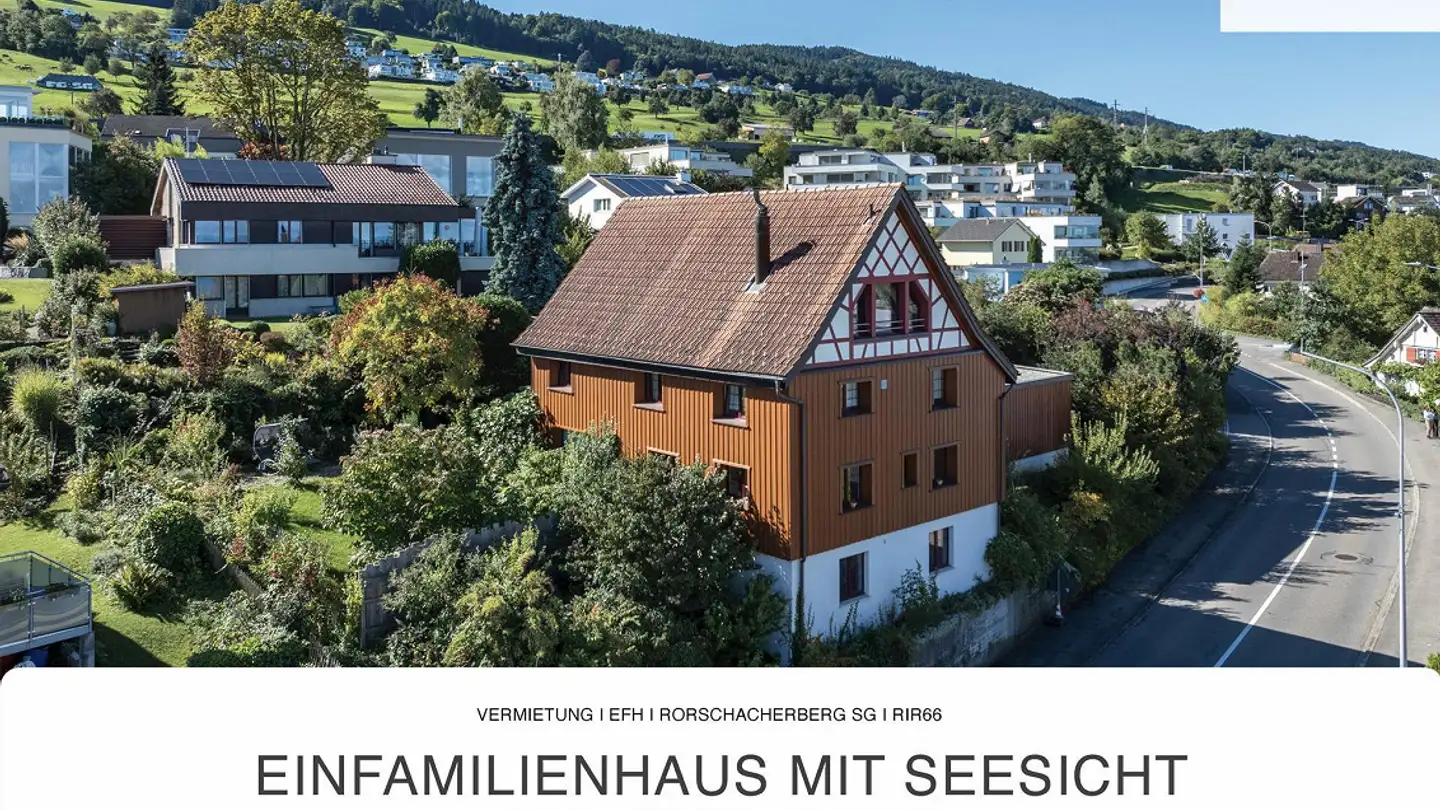Maison individuelle à louer - Thalerstrasse 112, 9404 Rorschacherberg