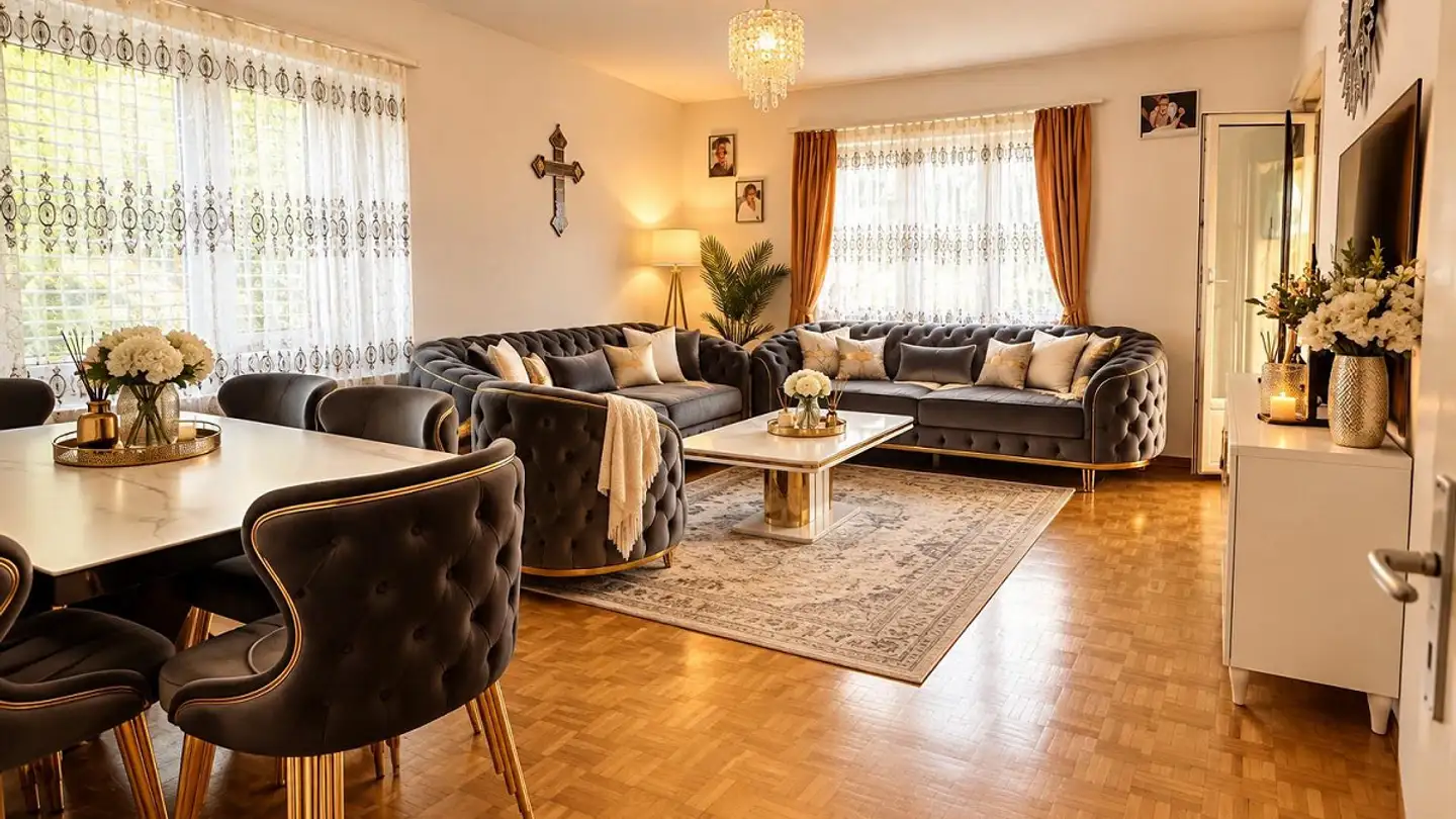 Apartment for rent - Via Tuma Casté 19, 7013 Domat/Ems - Photo 2
