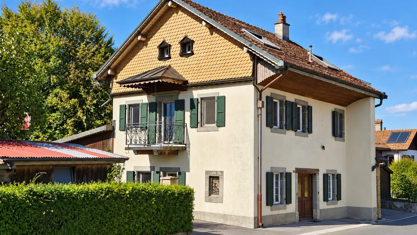 Maison en terrasse à vendre - Rue des Fontaines 15A, 1058 Villars-Tiercelin - Photo 2