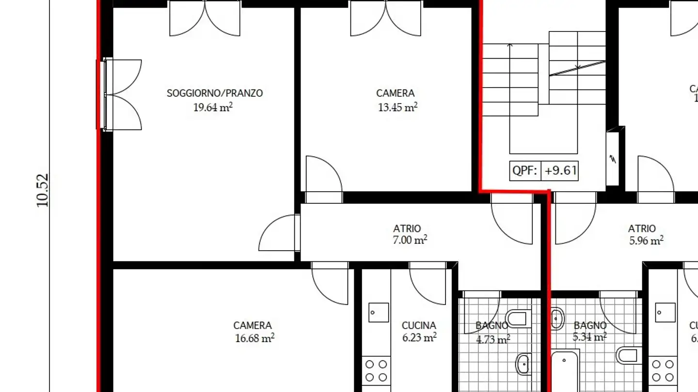 Wohnung mieten - Viale Giuseppe Motta 7, 6500 Bellinzona