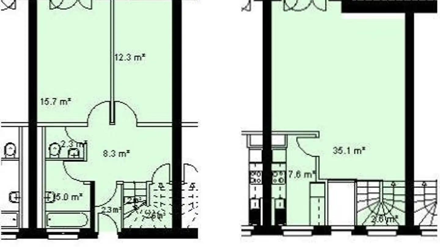 Duplex in affitto - Auf Der Schanz 11, 4303 Kaiseraugst - Photo 4