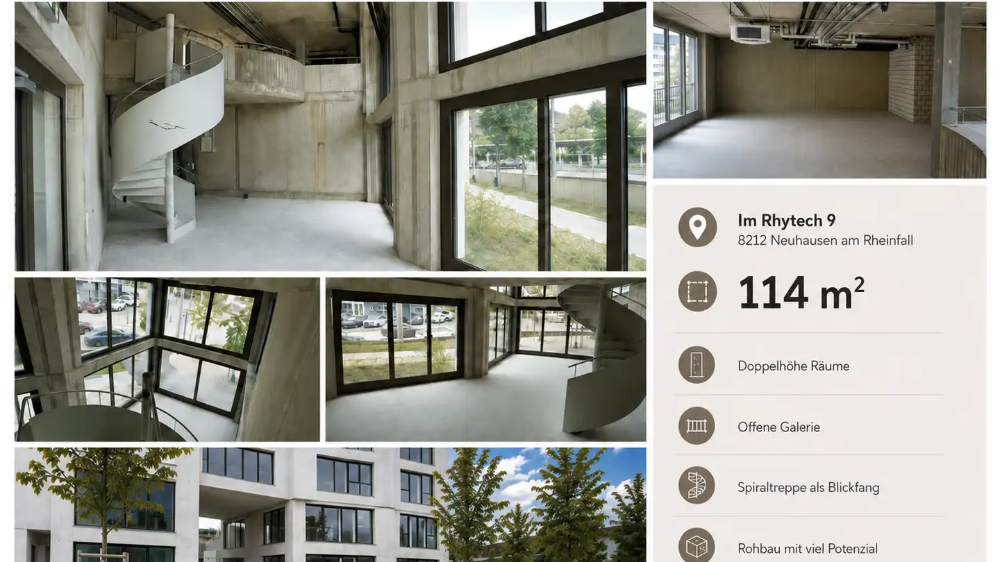 Proprietà industriale in affitto - Im Rhytech, 8212 Neuhausen am Rheinfall - Foto 4