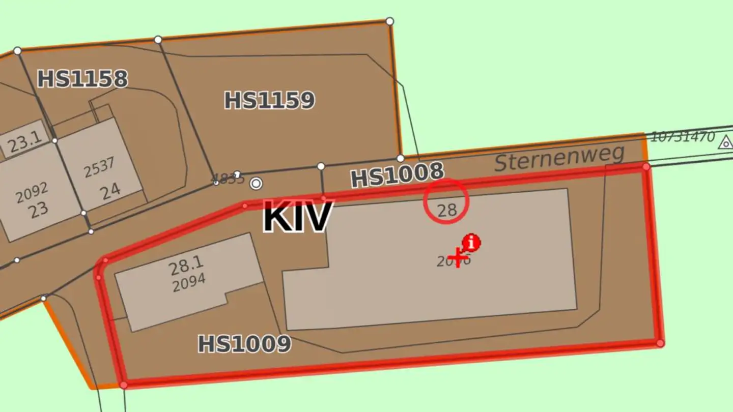 Constructible plot for sale - Huggenbergstrasse 28, 8354 Hofstetten ZH