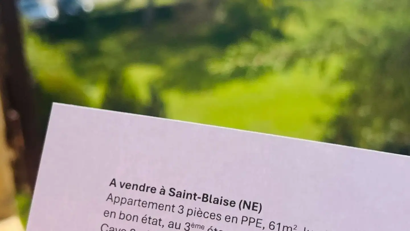 Appartement à vendre - Ruelle Crible 8, 2072 St-Blaise
