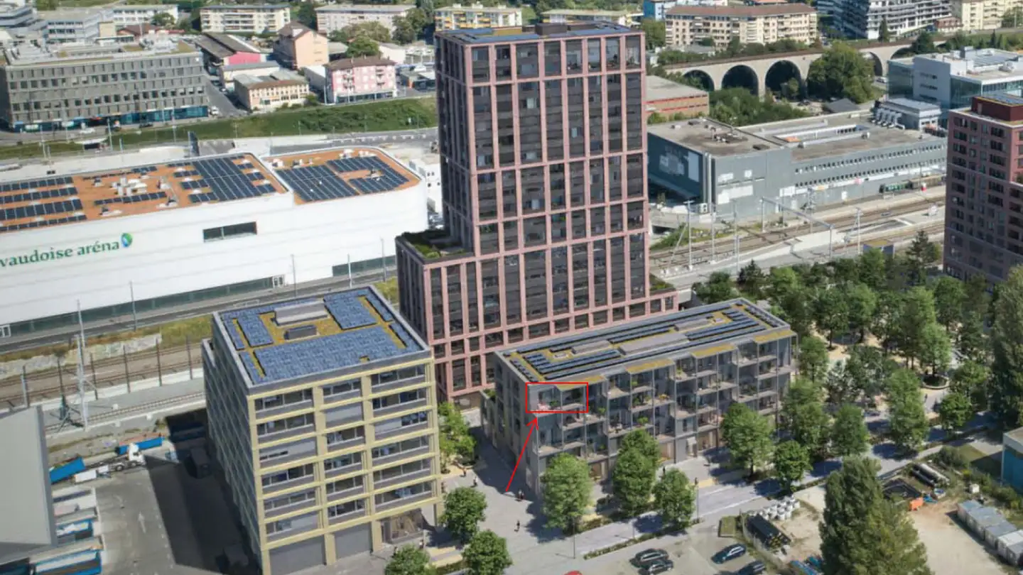 Appartement à louer - Avenue De Malley, 1020 Renens VD