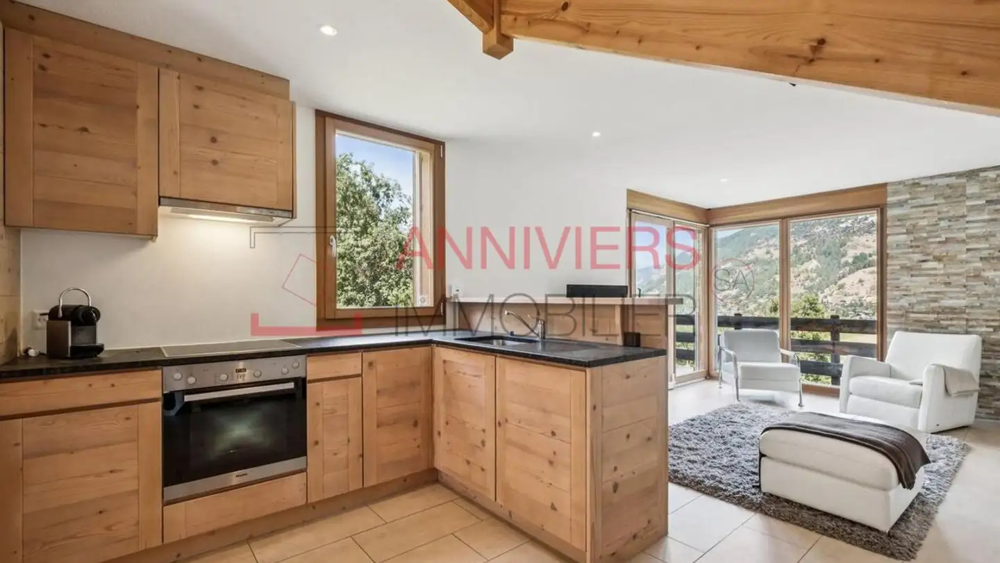 Appartement à vendre - Route De St-Jean, 3961 Vissoie - Photo 2