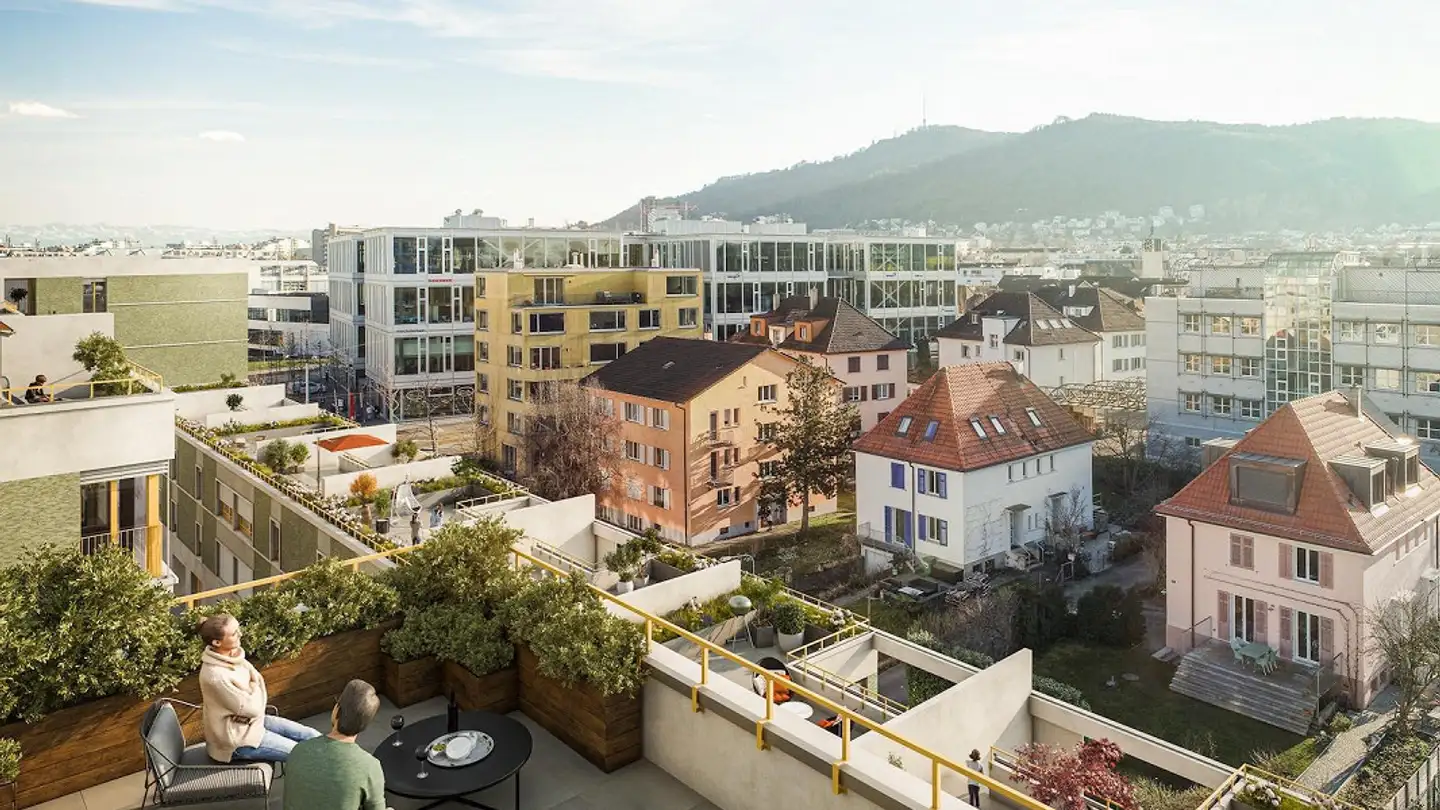 Penthouse for rent - Spiserstrasse 8, 8047 Zürich