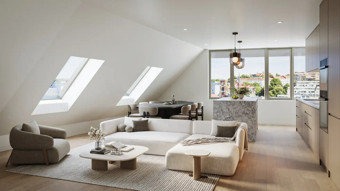 Attique à vendre - Stampfenbrunnenstrasse 11, 8048 Zürich